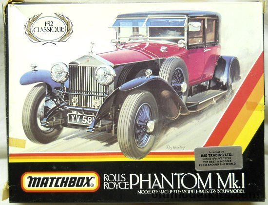 Matchbox 1/32 1928 Rolls Royce Phantom Mk.I, PK-452 plastic model kit